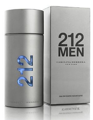 Perfume 212 Men 100ml Carolina Herrera 100% Original